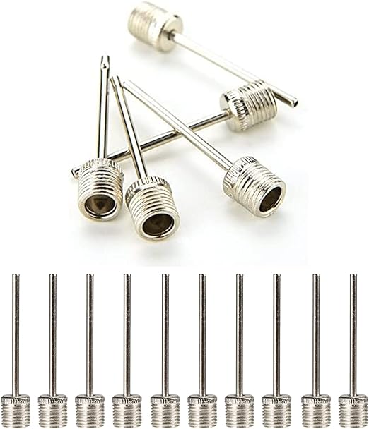 SZXMDKH 10 Pack Ball Needle with Side Holes, Stainless Steel Ball Pump