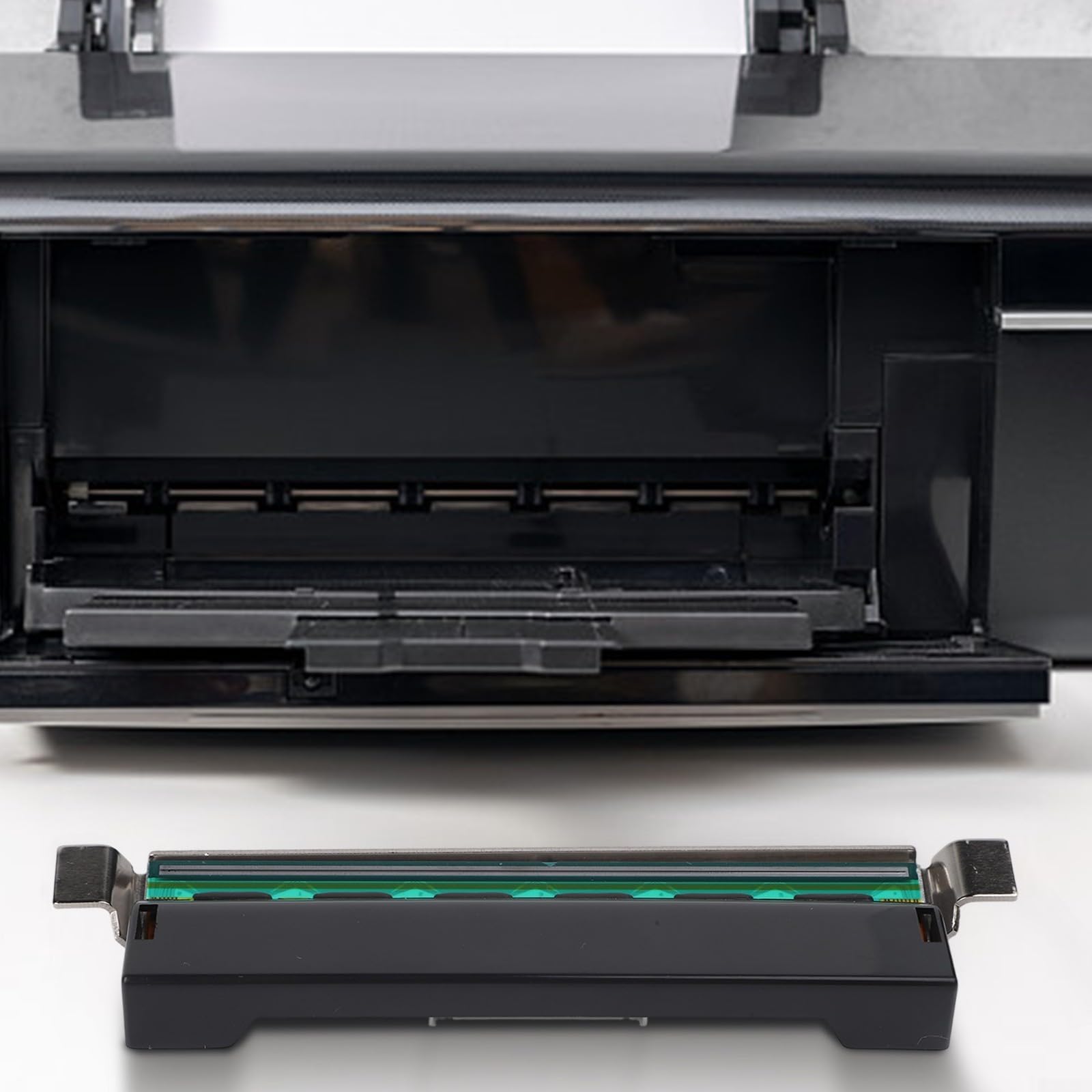 Thermo-Druckkopf Ersatz für Zebra ZT200 Serie, 203DPI Hochauflösende Metalldruckkopf-Komponente für ZT210 ZT220 ZT230 Barcode-Etikettendrucker Teil