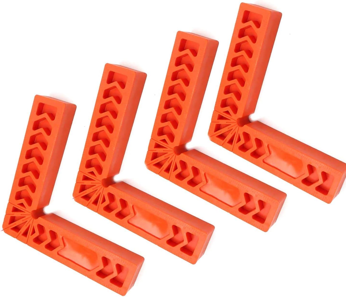 4PCS Positioning Squares, Woodworking Picture Frames Clamps 90 Degree Angle Clamps Tool