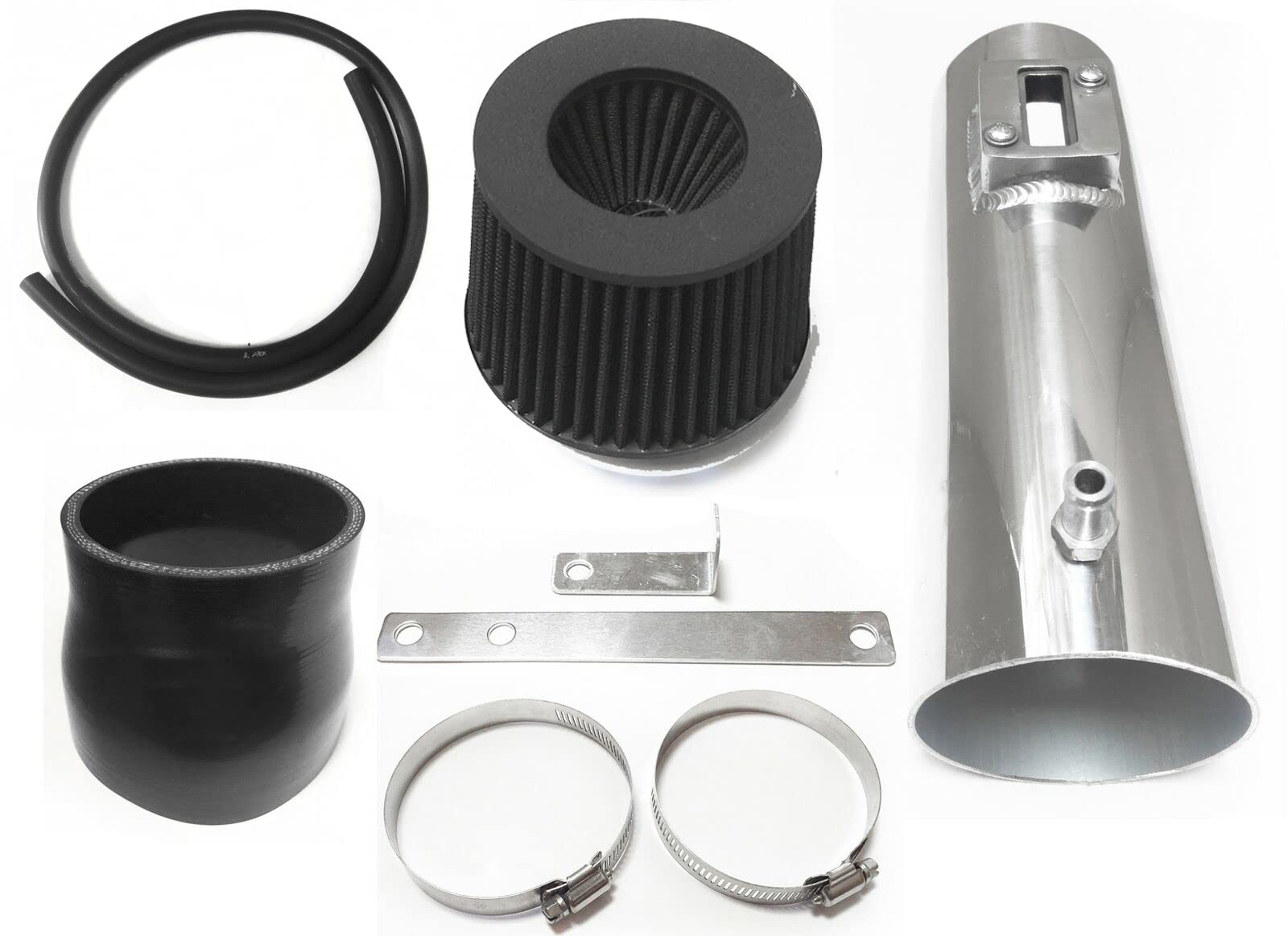 EMunaAUTOPARTS PERFORMANCE AIR INTAKE SYSTEM KIT FOR 2010 Acura TL 3.7L V6 Engine/ 2007-2014 TL 3.5L V6 Engine/2008-2012 Accord 3.5L V6 Engine (BLACK)