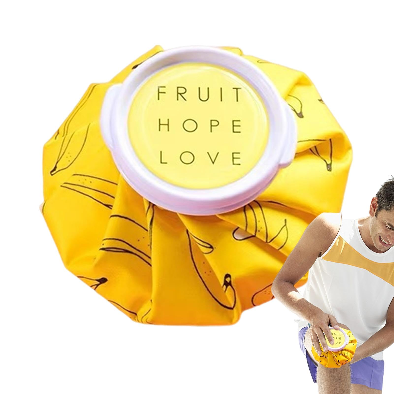 Ice Pack Bag,No-Leak Ice Bag Cute | Aches Relief Refillable Ice Cold Pack Reusable Ice Bags Hot Water Bag for Back