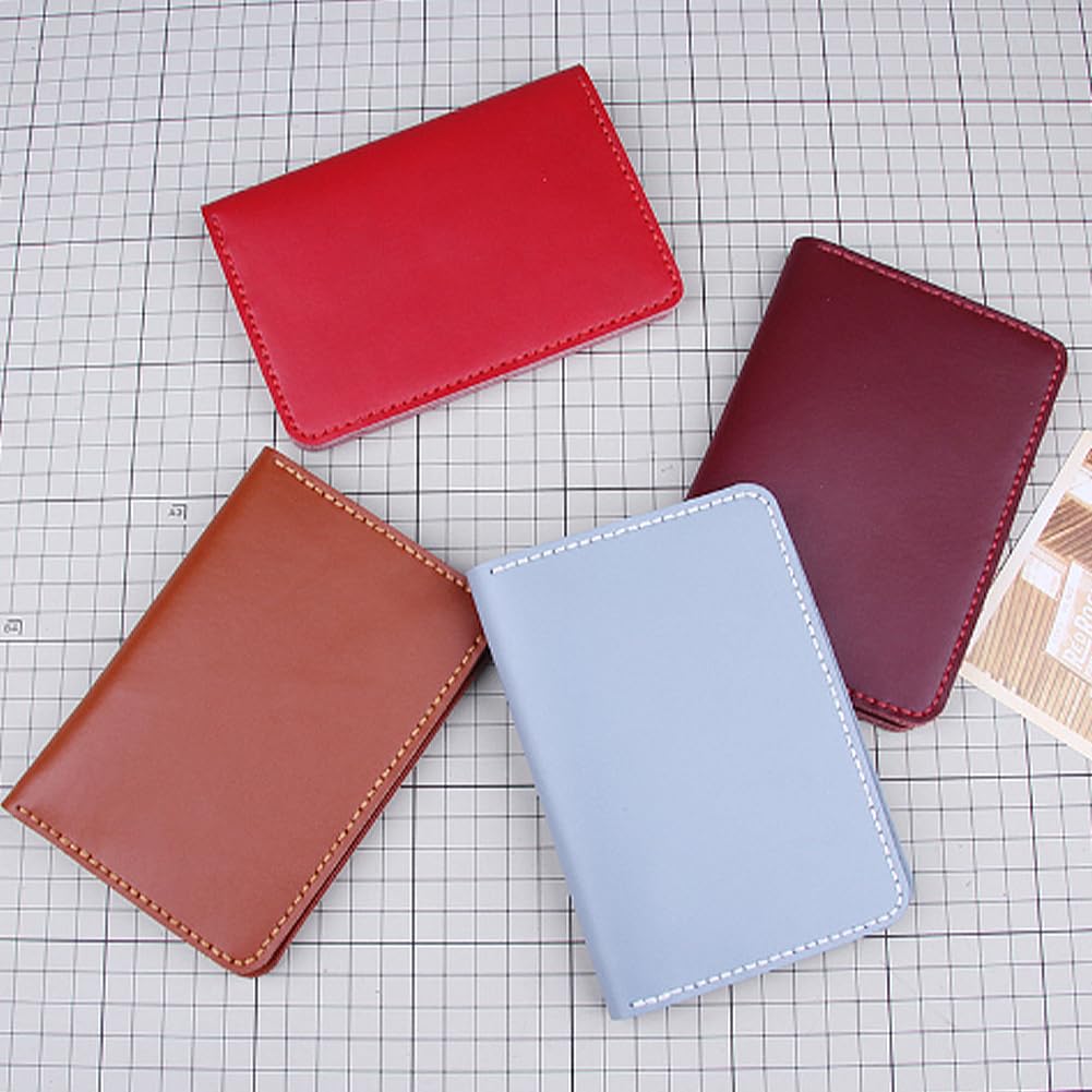 ANATTASOUL Acryl-Geldbörsen-Musterschablone, Geldbörse, Acryl-Vorlagen, Transparente Tasche, Ledermuster Für Geldbörse, Kartentasche, Geldbörse, Reisepass, DIY-Werkzeug Für Lederhandwerk