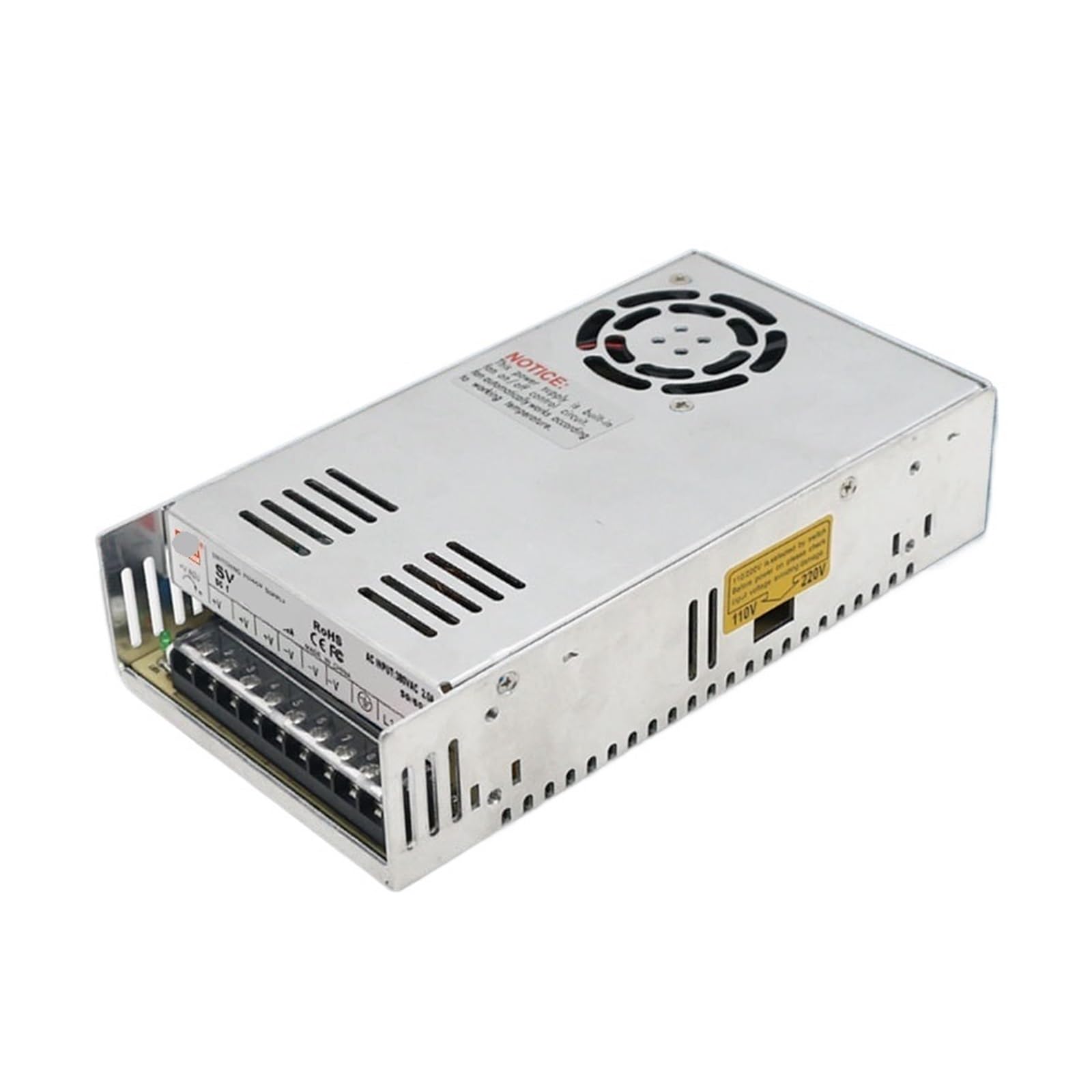 PWANUIGTE SV-350W-12V24V36V48V Industrial Switching Power Supply Input 380V AC to DC(SV-350-24)