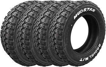 Mudstar Radial A/T 15インチタイヤ4本セット　ノア80系等！ Amazon | 4本セット MUDSTAR RADIAL M/T 195/80R15 107/105N WL