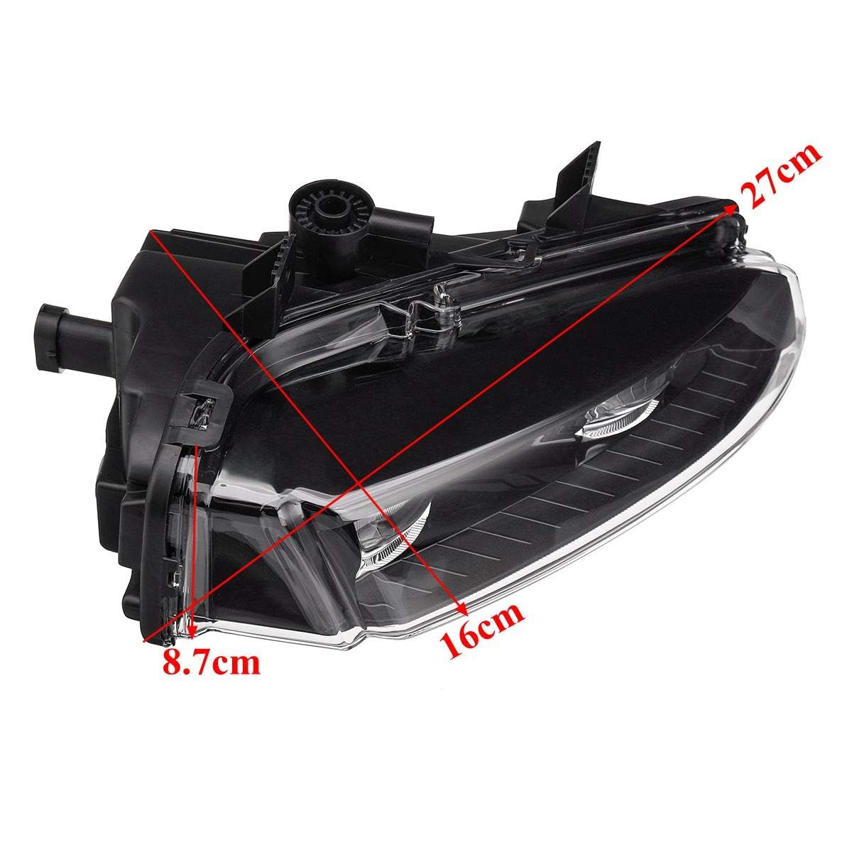 Fari Fendinebbia Anteriori per Range Rover Evoque Dynamic 2011-2016, Fendinebbia Paraurti Anteriore Auto, Gruppo Fendinebbia Auto, Luci Fendinebbia per Auto