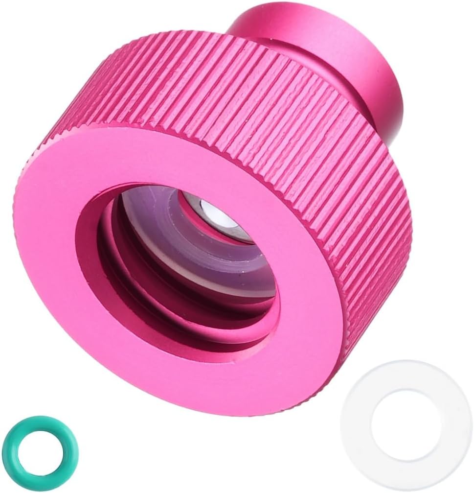 Bubbler Soda Water Co2 Adapter, Advanced Adapter for Soda Water Bubbler, Duo/Terra/Art Soda Machine Compliant, Soda Machine Valve Supplement Parts, Tr21-4 Male Thread Co2 Universal Vessels