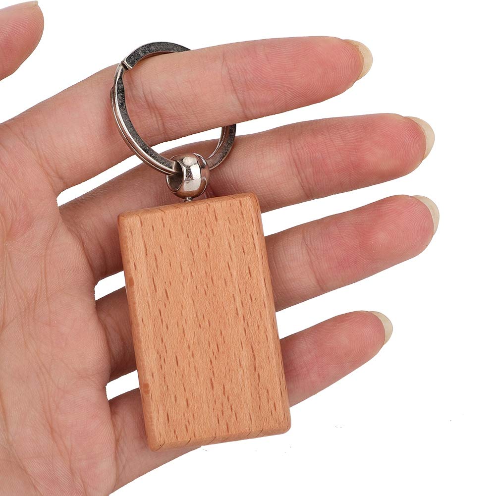 Portachiavi In Legno Ciondolo Intagliato In Legno Di Faggio Portachiavi Fai Da Te Fibbia Chiavi Della Macchina, Decorazione Bagagli, Regalo Di Compleanno Creativo Da 0,6 € | DHgate