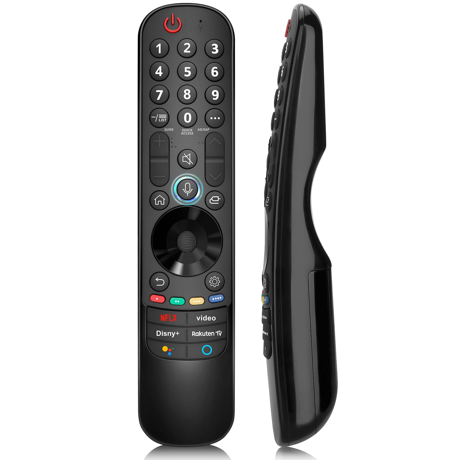per LG-Telecomando-Smart-TV, Universale Magic Telecomando per LG NanoCell QNED OLED QLED UHD, Compatibile con MR21 MR22 MR23 MR24 AKB76037605 AKB76040301