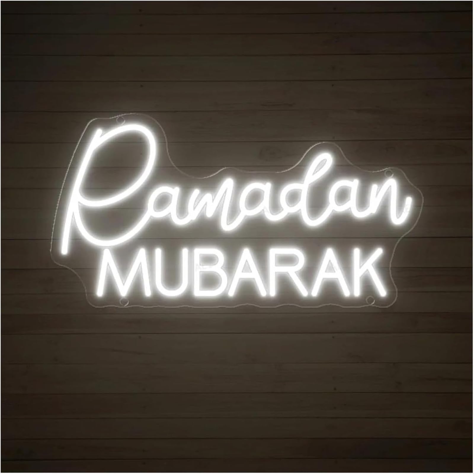 Neon Per lampada al neon Ramadan Mubarak per insegna luminosa 28cmx40cm