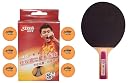 DHS TT Ball S-S1840BY 2 Star Y Supermarket (6 Pcs Box) 36 PCS with Smart PRO TT BAT Sun gallery image