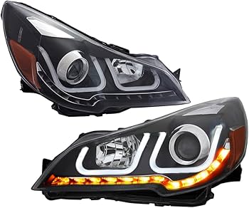 レガシィ BR BM インナーブラック ヘッドライト 左右セット！ Amazon | クリスタルアイ CRYSTALEYE BM BR レガシィツーリングワゴン