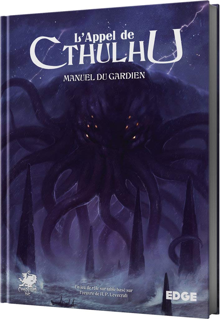 Edge Entertainment Jeu de rôles Asmodee l'appel de Cthulhu Manuel du Gardien