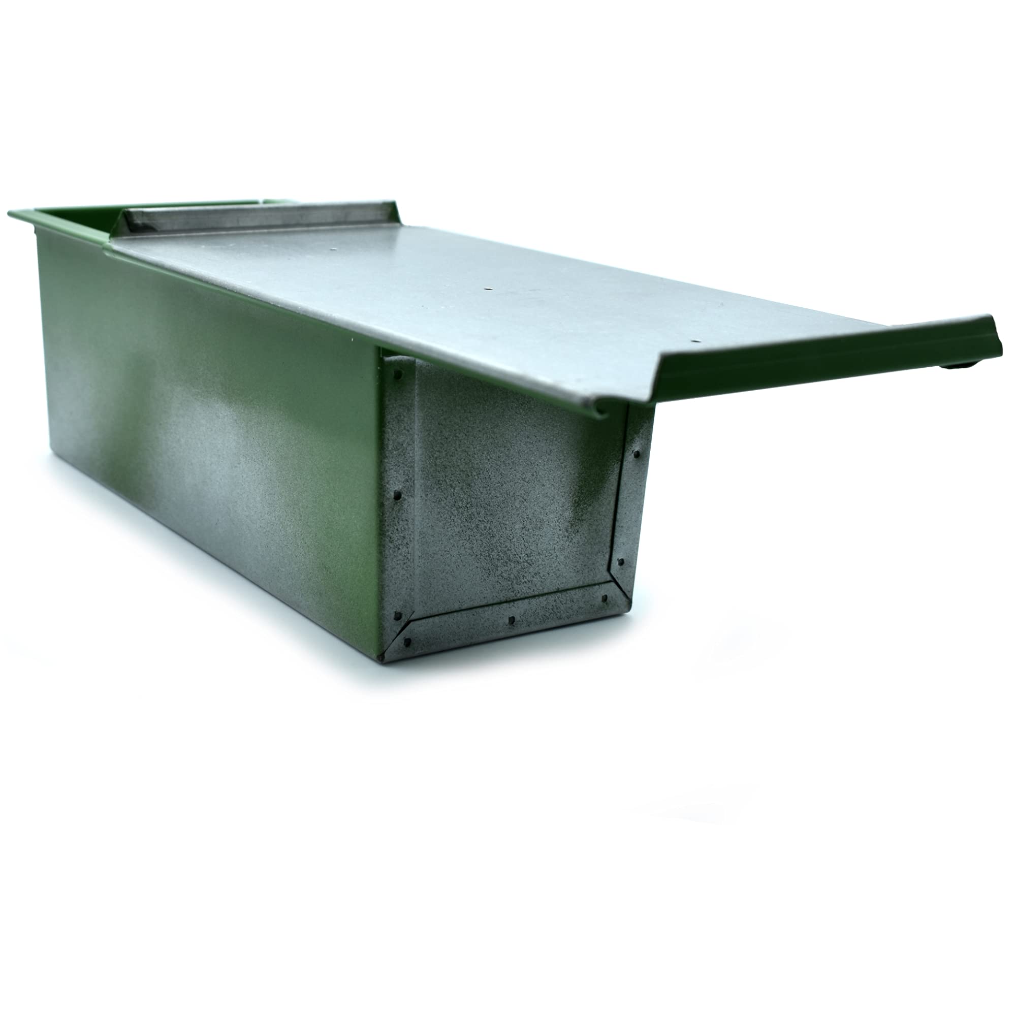 Bacinella per Pan carré Antiaderente da 30x10x10(h.) cm in lamiera alluminata Professionale