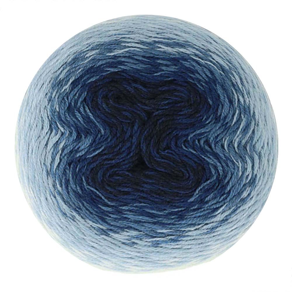 Whirl Fine Art Cake Yarn, 220 g (7.8 oz) - 658 Classicism Blue, Superwash Merino, Acrylic and Nylon