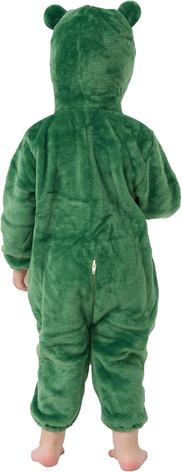 Unisex Adult Animal Onesie Pajamas, Men Women Flannel Halloween Cosplay Costume - Image 2