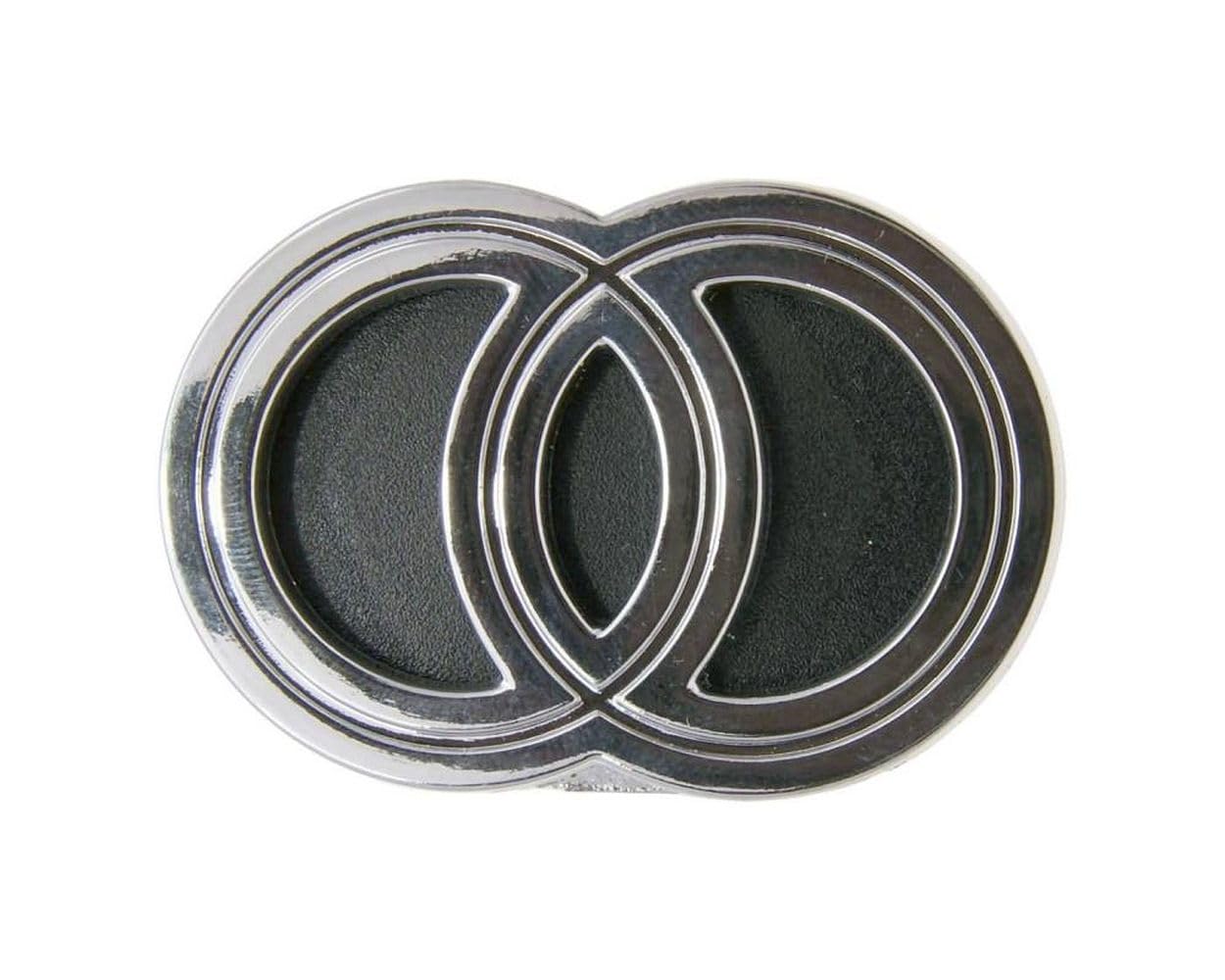 2EXTREME Insigne chromé compatible avec Gilera Runner 50 DT, Runner 200 VXR | Emblème plastique à clipser; numéro de référence 573508; compatible avec Gilera Runner 125 FX DT M07, Runner 125 FX SP DD M07