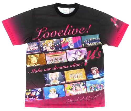 Tシャツ μ’s アニバーサリーTシャツ ブラック フリーサイズ 「ラブライブ! TVアニメ放送10周年記念 LoveLive! Special Talk Session/Orchestra Concert」