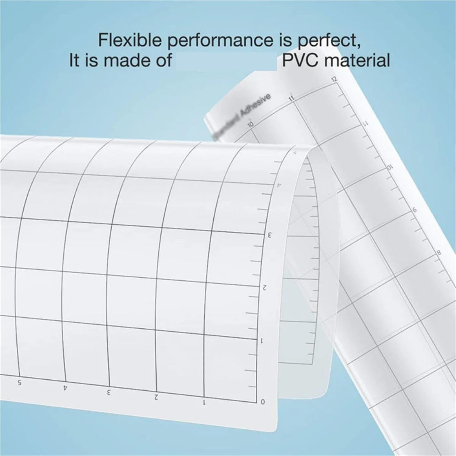 Schneidematte 12x12 Schneidematte, for 4/3/2/1 (Standard, Leicht, Stark), mit Raster und rutschfest Büro(3Pcs Mixed)