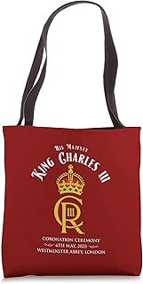 King Charles III 6 May Coronation Watch Party Souvenir Tote Bag