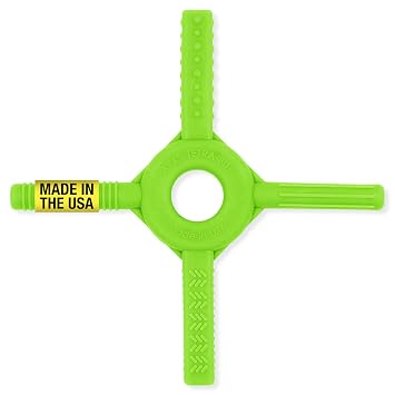 ARK Tetra-Bite Chewy Fidget, XT, Firm, Lime Green