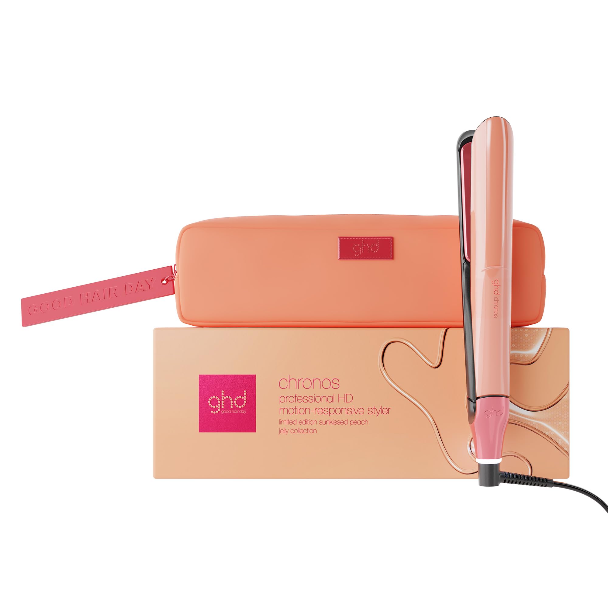 ghd Chronos Hair Straightener Sun-Kissed Peach Limited Edition