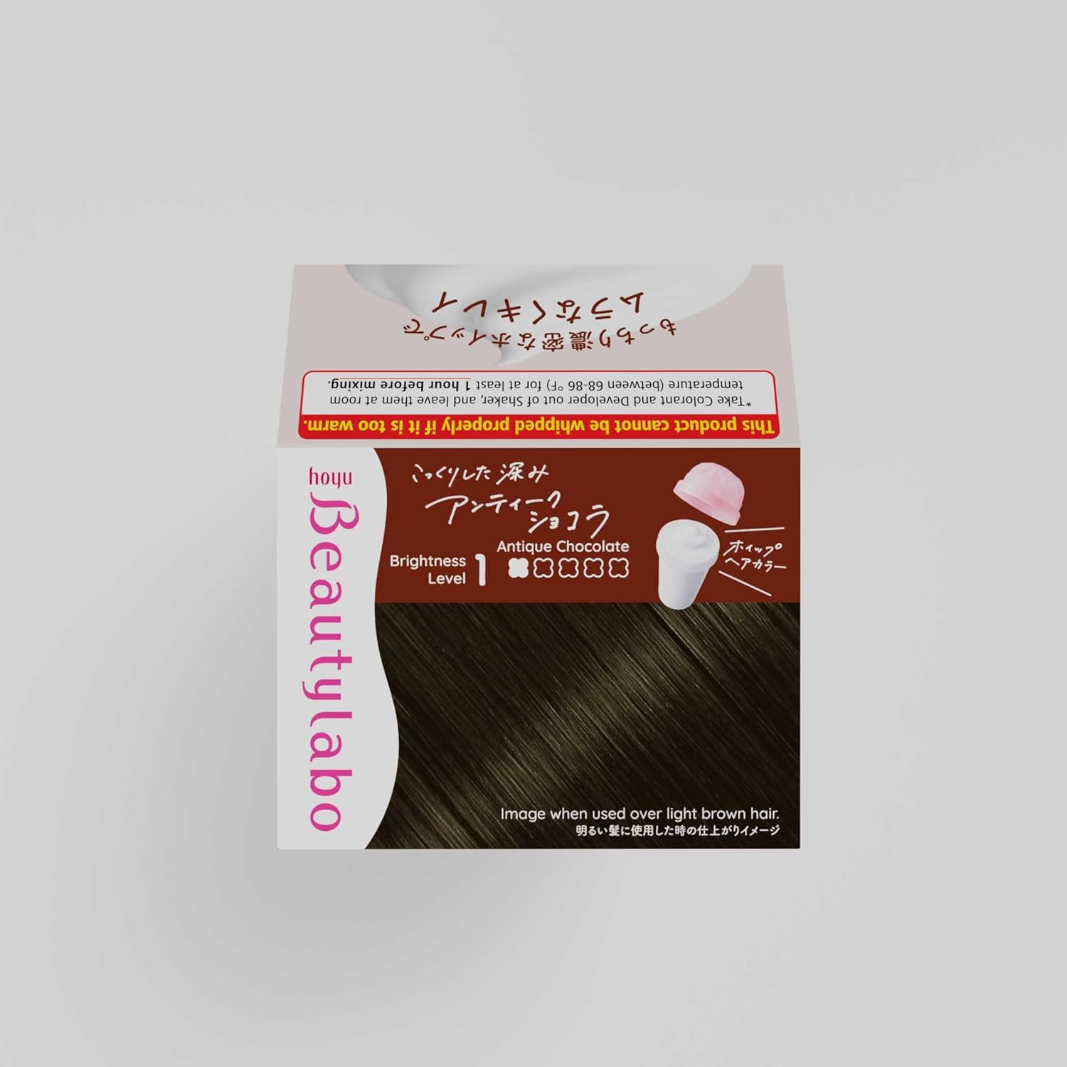 Hoyu Beautylabo Whip Antique Chocolate - 2 Pack