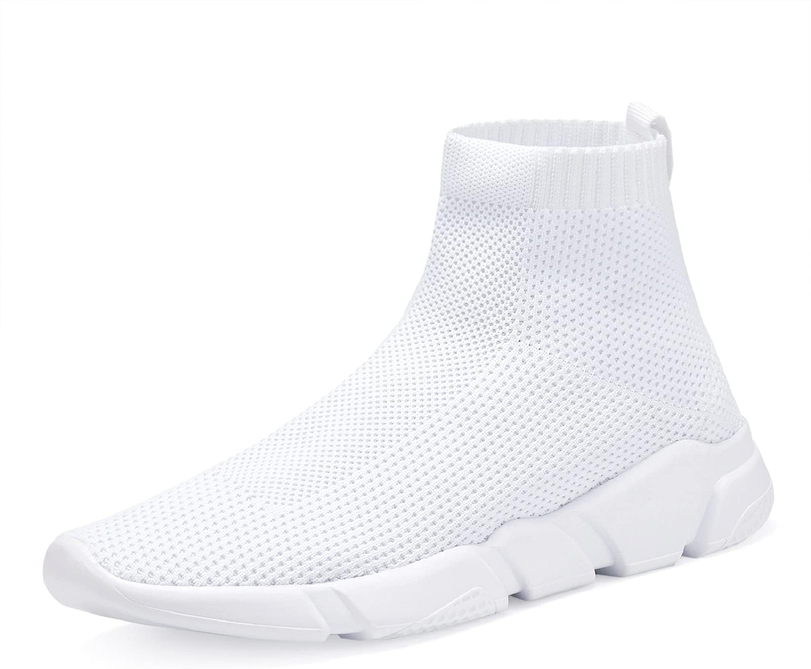 WXQ Men's Running Shoes Comfortable Lightweight Breathable Walking Shoes Mesh Workout Casual Sports Shoes