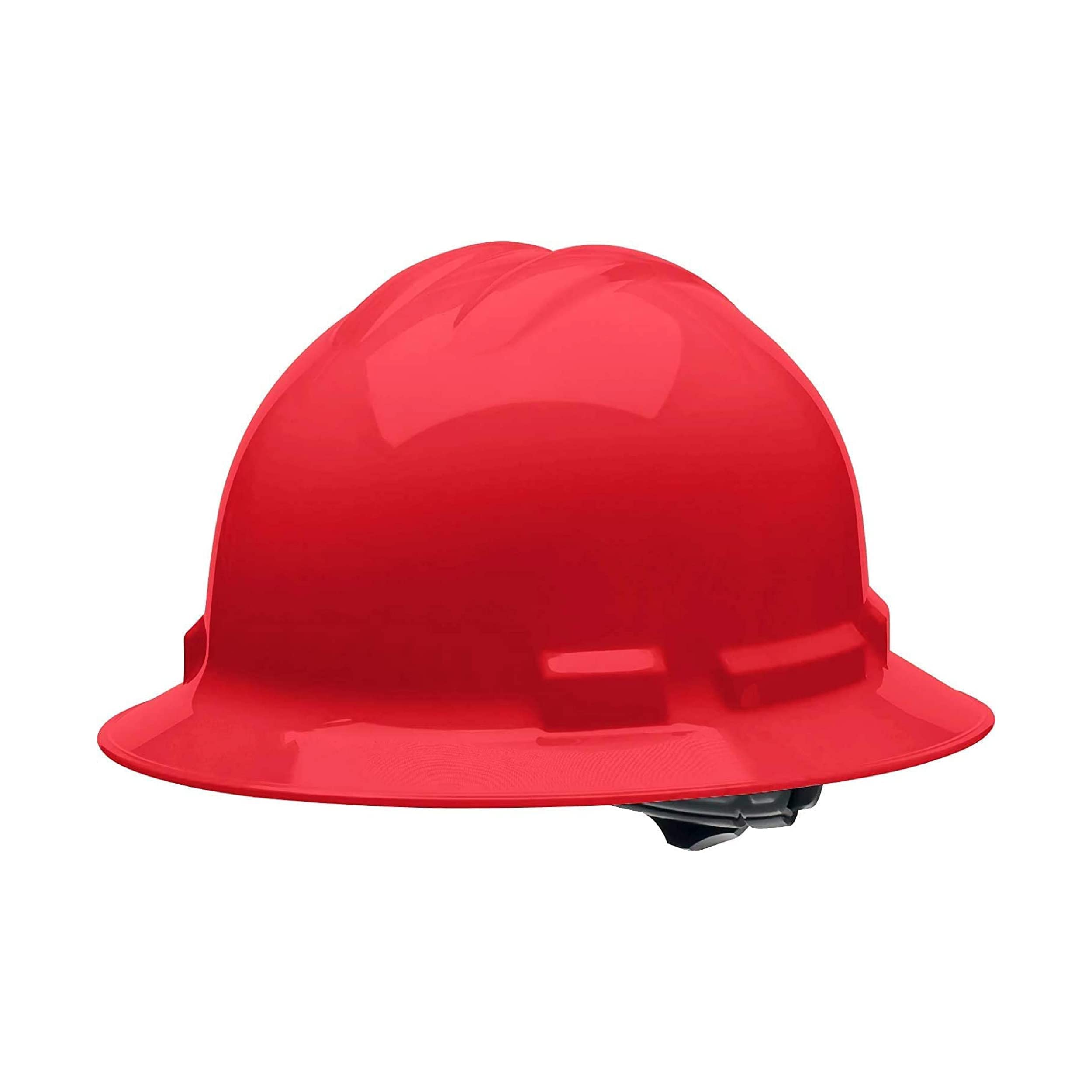 Malta Dynamics Full Brim Hard Hat – Construction and Safety Hard Hats for Men and Women, 4 Pt. Ratchet System, OSHA & ANSI Compliant, Made in The USA