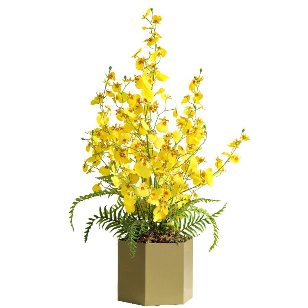 XDLEDMKIZ Fake Flower Nordic Style Artificial Flower Living Room Simulation Flower Desktop Living Room Bedroom Decoration Decorative Fake Flower Artificial Flowers