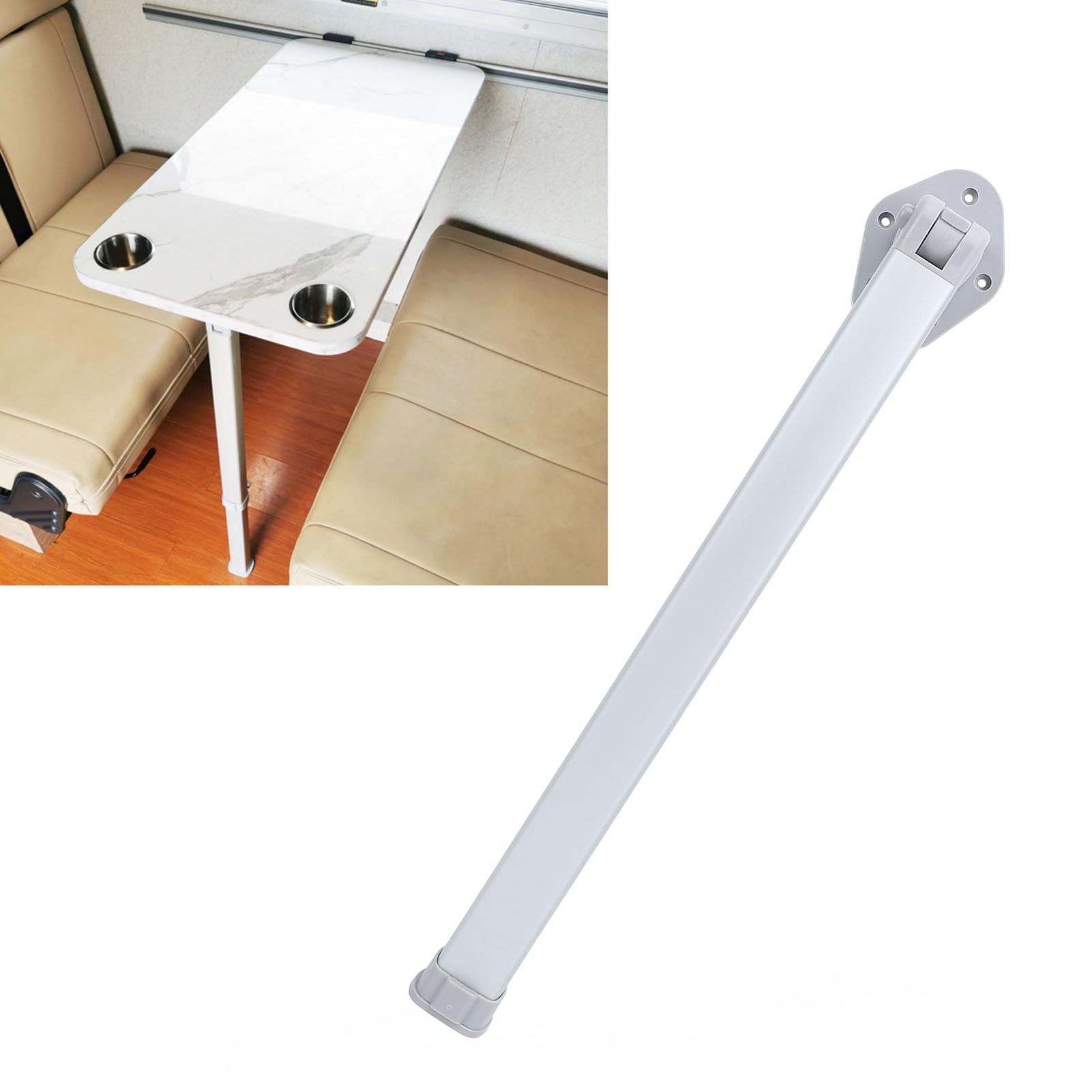 Amazon.co.jp: RVテーブル脚、540〜930mm高さ調整可能、アルミ
