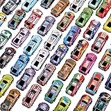 Vinsot 60pcs Pull Back Cars, Mini Die Cast Race Cars Vehicles Bulk, Party Favors Car, Treasure Box Goodie Bag Stuffers, Christmas Birthday Party Gift(Stylish)