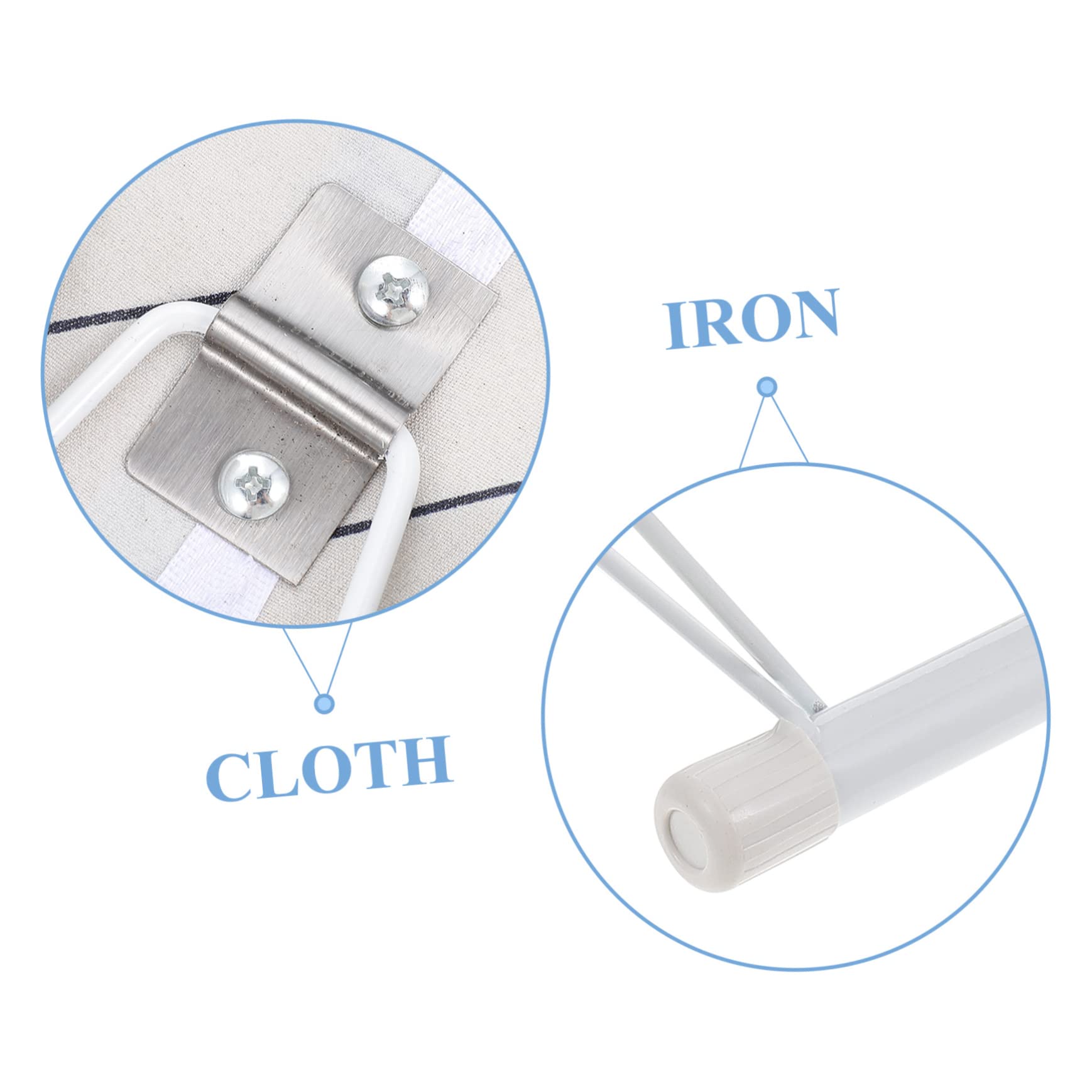 Mikinona Small Ironing Board with Foldable Mini Iron Board Design