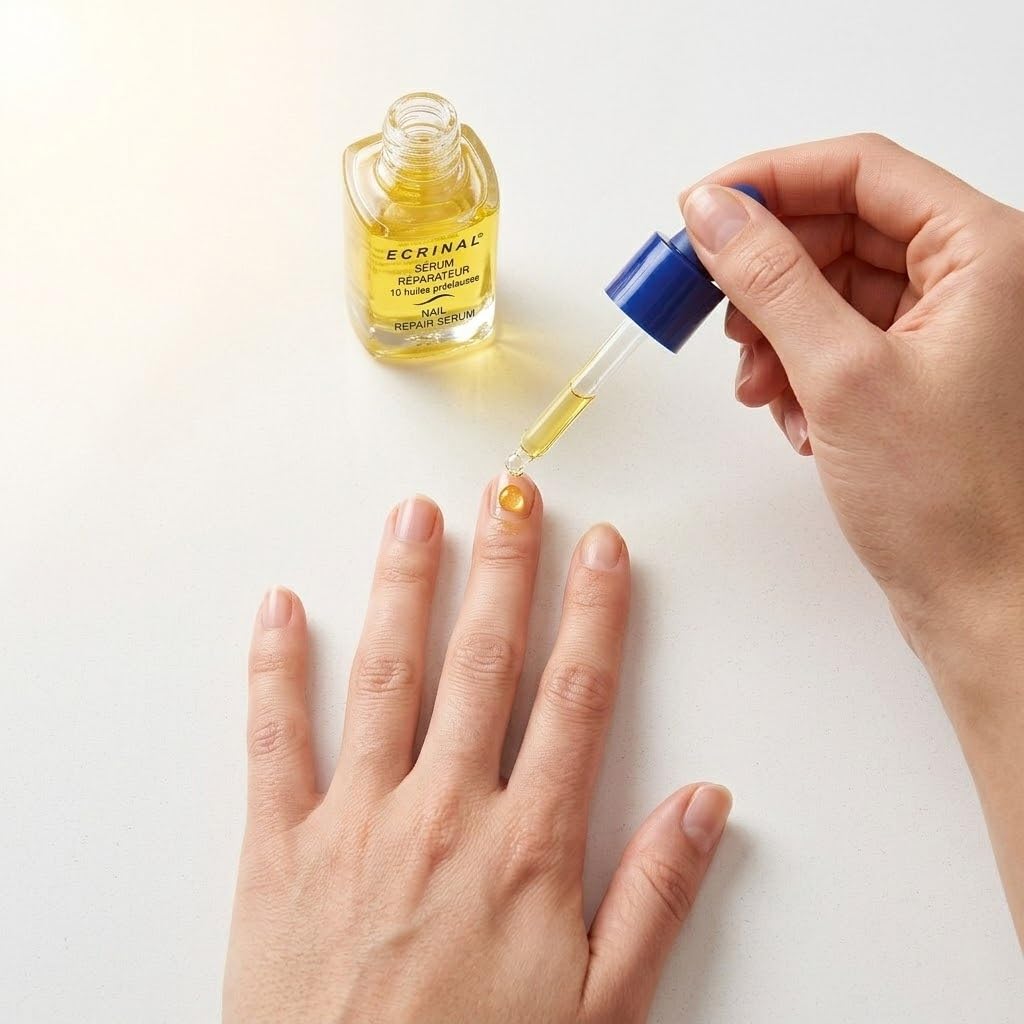 Ecrinal Repair Serum with 10 Precious Oils for Nails, 0.34 Fluid Ounce image 2