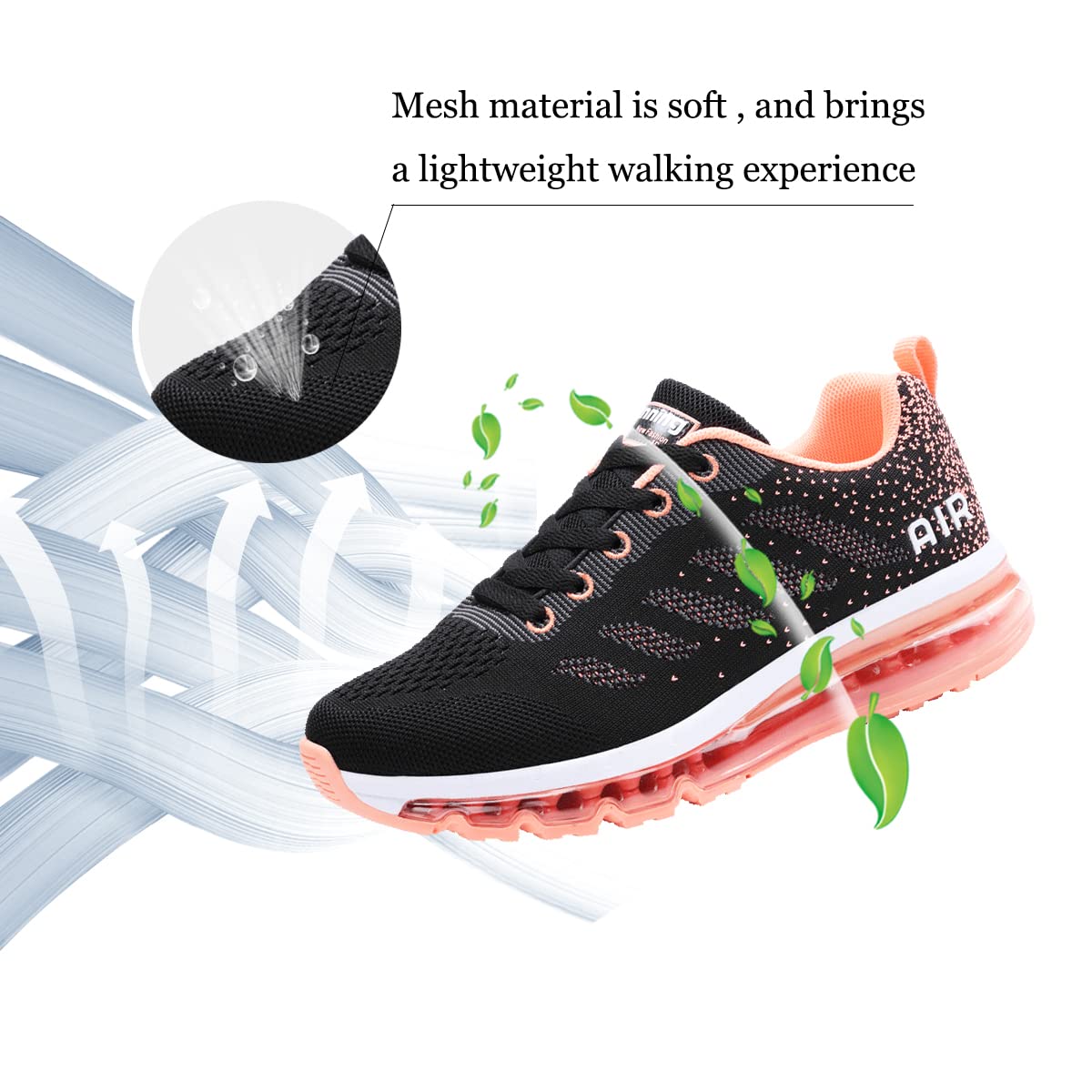 sotirsvs Uomo Donna Air Scarpe Running Sneakers da Ginnastica Corsa Casual da Fitness Scarpe da Tennis Jogging Sportive 34-46 EU