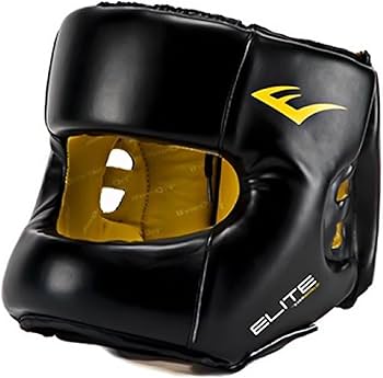 Amazon | Everlast Elite RTL Headgear Size: Medium/Large Black