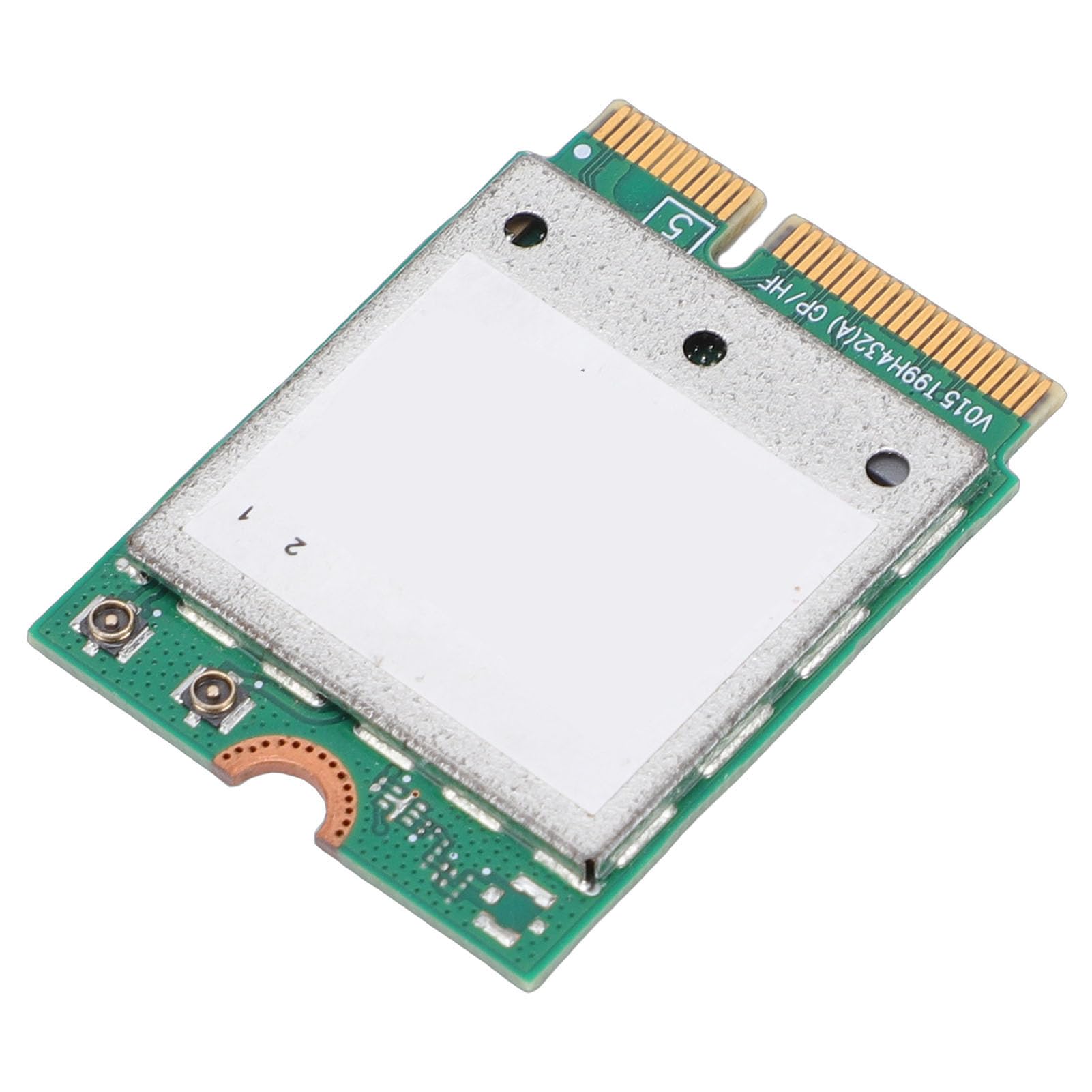 Topiky QCNCM865 Scheda di Rete Wireless WiFi 7, Adattatore M.2 NGFF WiFi 7 5,8 Gbps 2x2 4K QAM, con Supporto Tripla Banda 2,4 GHz 5 GHz 6, per 11 PC Portatili