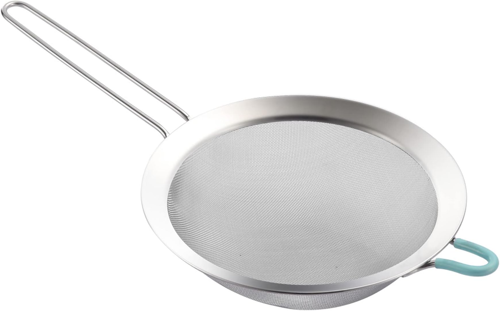 304 Stainless Steel Fine Mesh Strainers for Kitchen, Colander-Skimmer with Handle, Sieve Sifters for Food, Tea, Rice, Oil, Noodles, Fruits, Vegetable