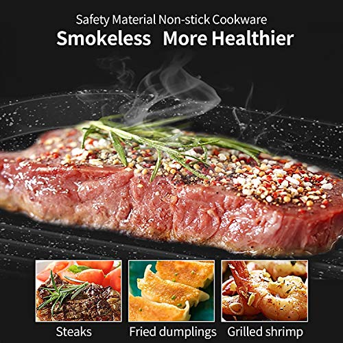 Liven Electric Grill With Hot Pot SK-J6860 Multifunctional, Indoor Teppanyaki Grill/Korean BBQ/Shabu Shabu Hot Pot, 3.6L Capacity for 2-10 People