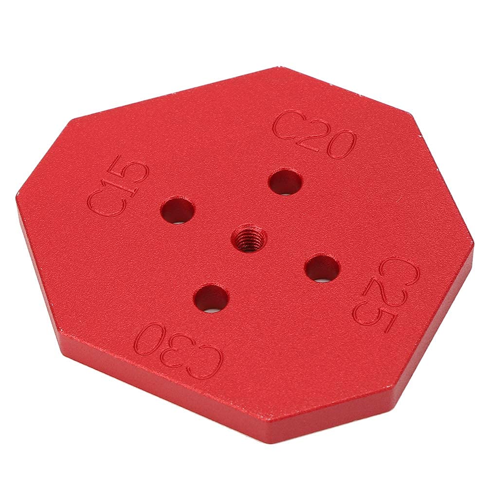 Holzbearbeitungsbogen-Positionierungsvorlage, Schnell-Jig-Eckwerkzeug aus leichter Aluminiumlegierung, Schwarz, KT R1-Modell für präzise Schreinerei und Holzbearbeitung