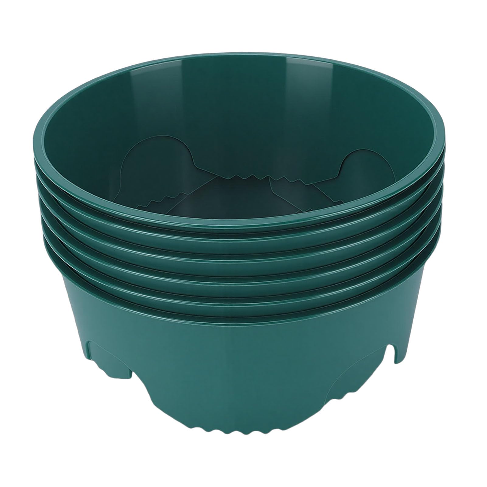 Bordure de plantation protectrice avec guidage efficace de l'eau pour arbustes