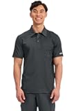 Scrubs for Men Polo Nursing Scrub Top with Chest Pocket, Breathable Mesh, Ultra Soft 2-Way Stretch Fabric – WW615