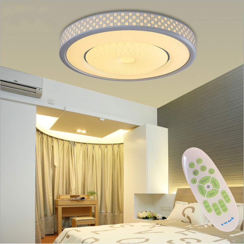 Plafonnier LED dimmable avec télécommande pour intensité variable - 8