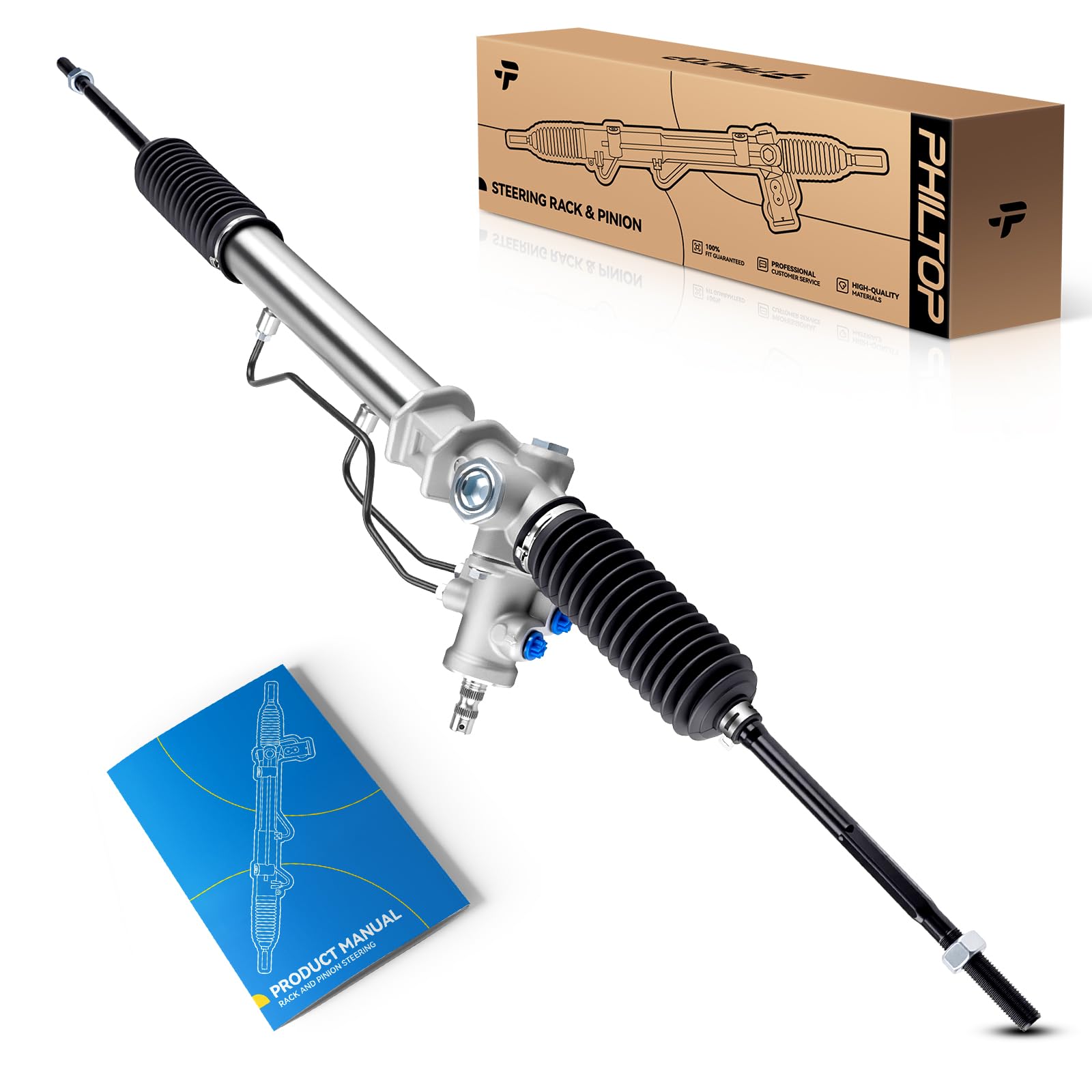 Amazon.com: PHILTOP New Power Steering Rack and Pinion Assembly