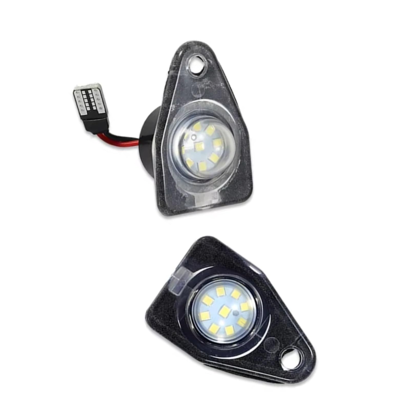 Luz de matrícula 5F1Z13550AA con difusor transparente estable 8