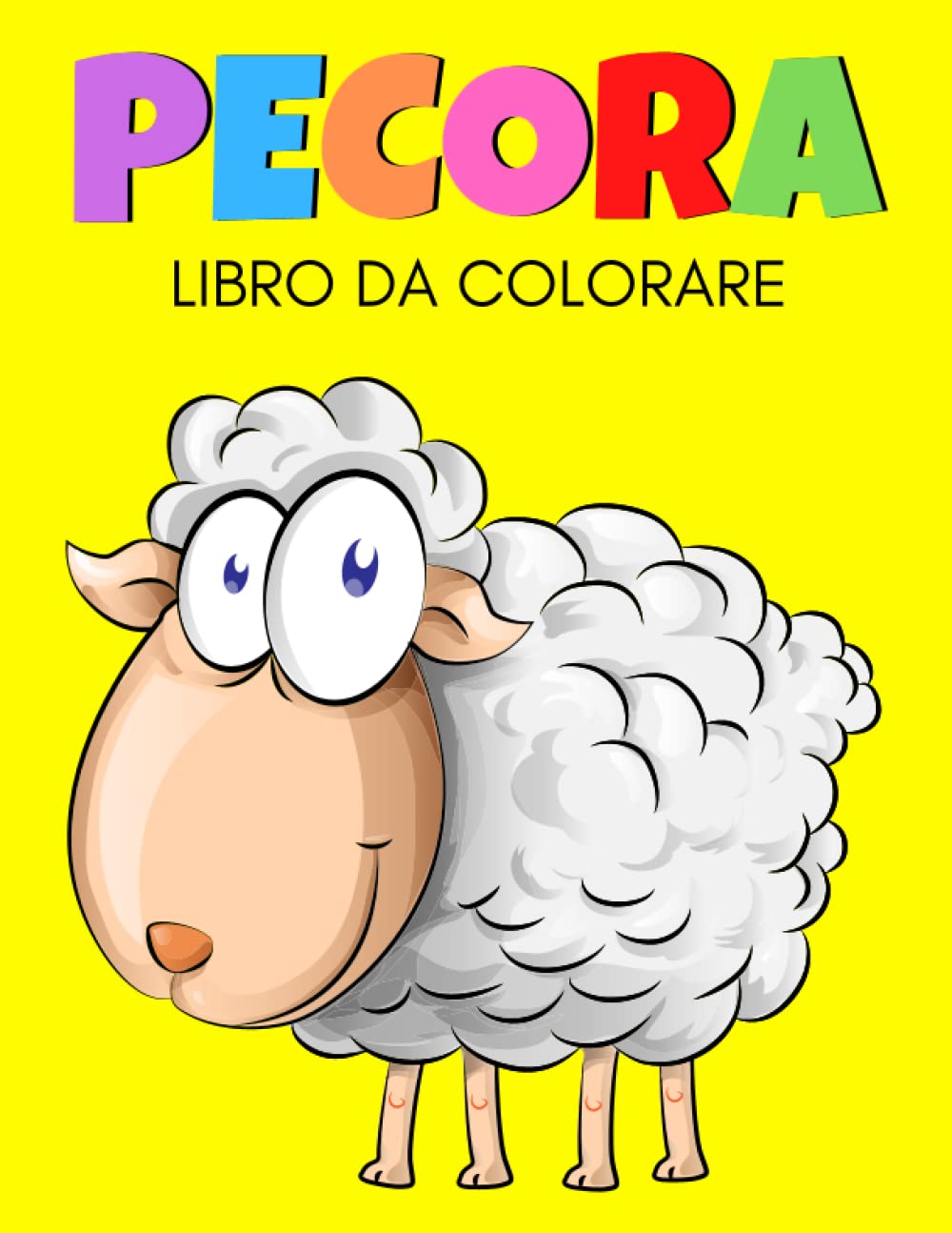 Pecora Libro da Colorare