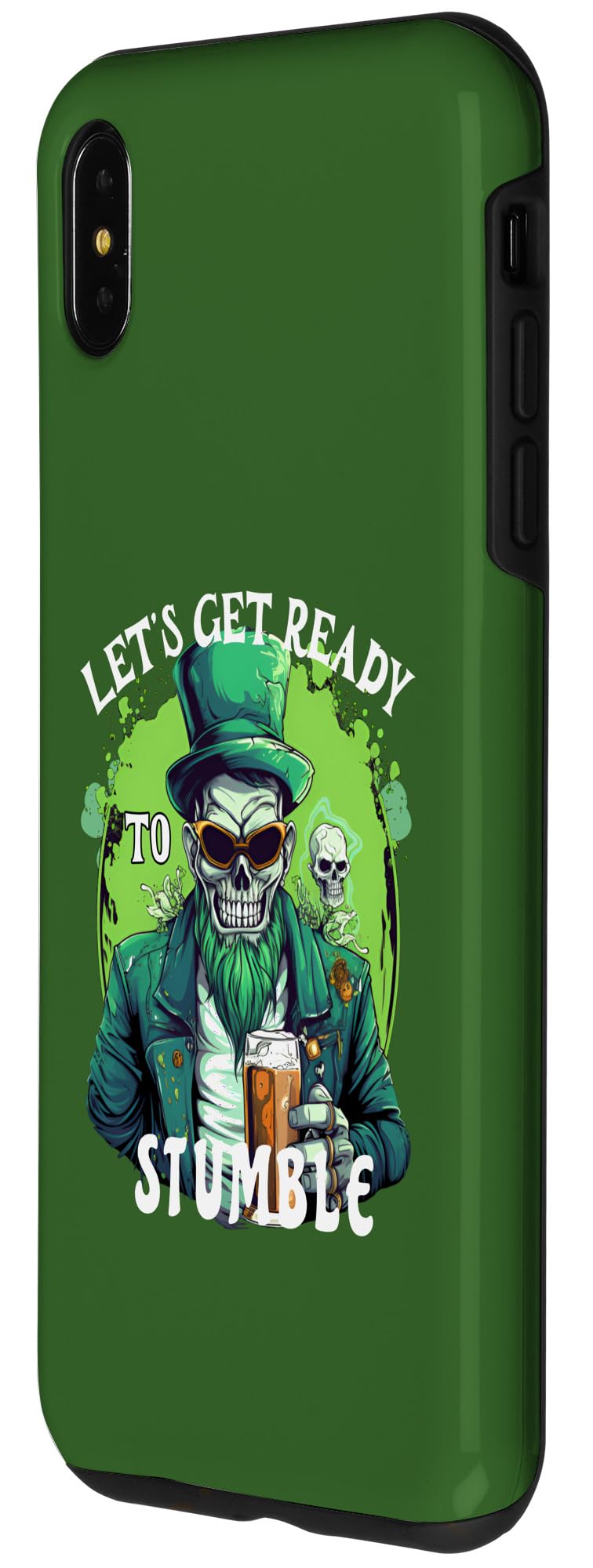 iPhone XS Max Irish Paddy's Day. St. Patricks Day. Funny St. Patricks Day Case - Image 2