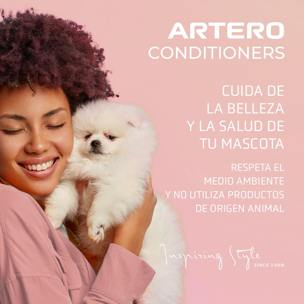 Artero Ikon Vital. Acondicionador para Perros. Hidrata, suaviza y Protege el Manto. Enriquecido con Avena, Ideal para Pieles sensibles y mantos con Nudos o Tendencia al encrespamiento. (5000 ml)