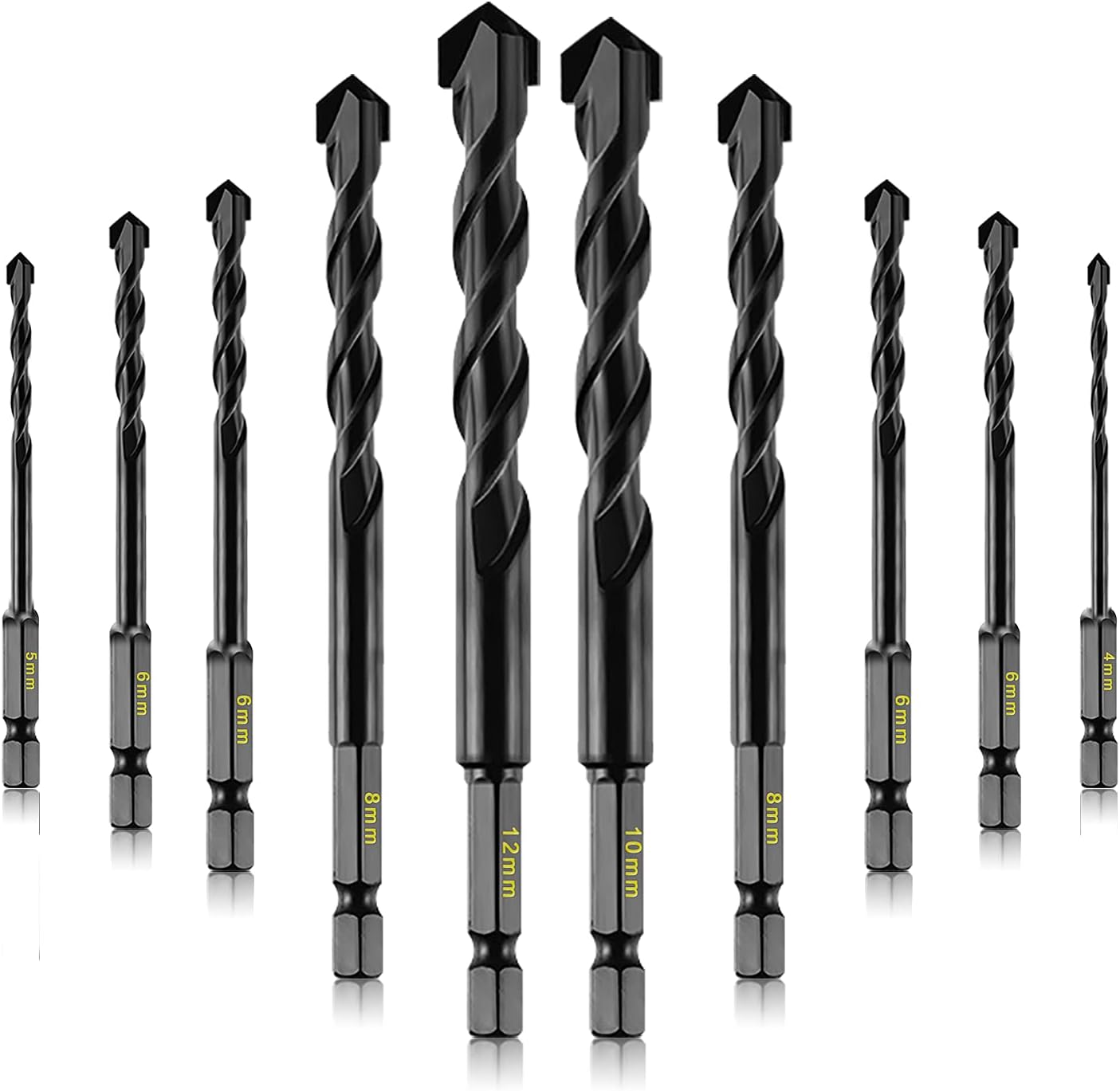 15 Piece Masonry Drill Bit Set with Case Draper 18550 Made From