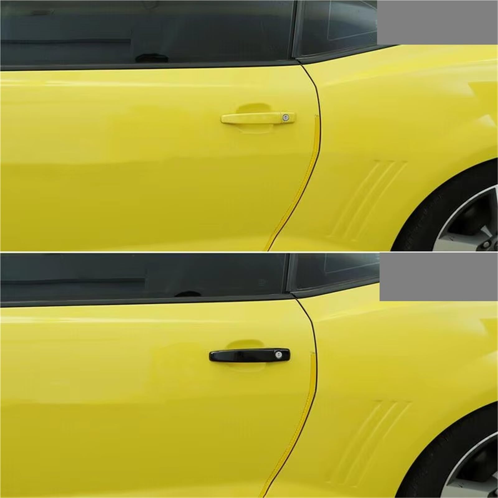 Copri Maniglia Esterna Porta Auto Maniglia Della Porta Trim Compatibile Con C&evrolet Per Camaro 2010-2015 Cap Telaio Di Copertura Più Una Coppia Extra Set Accessori