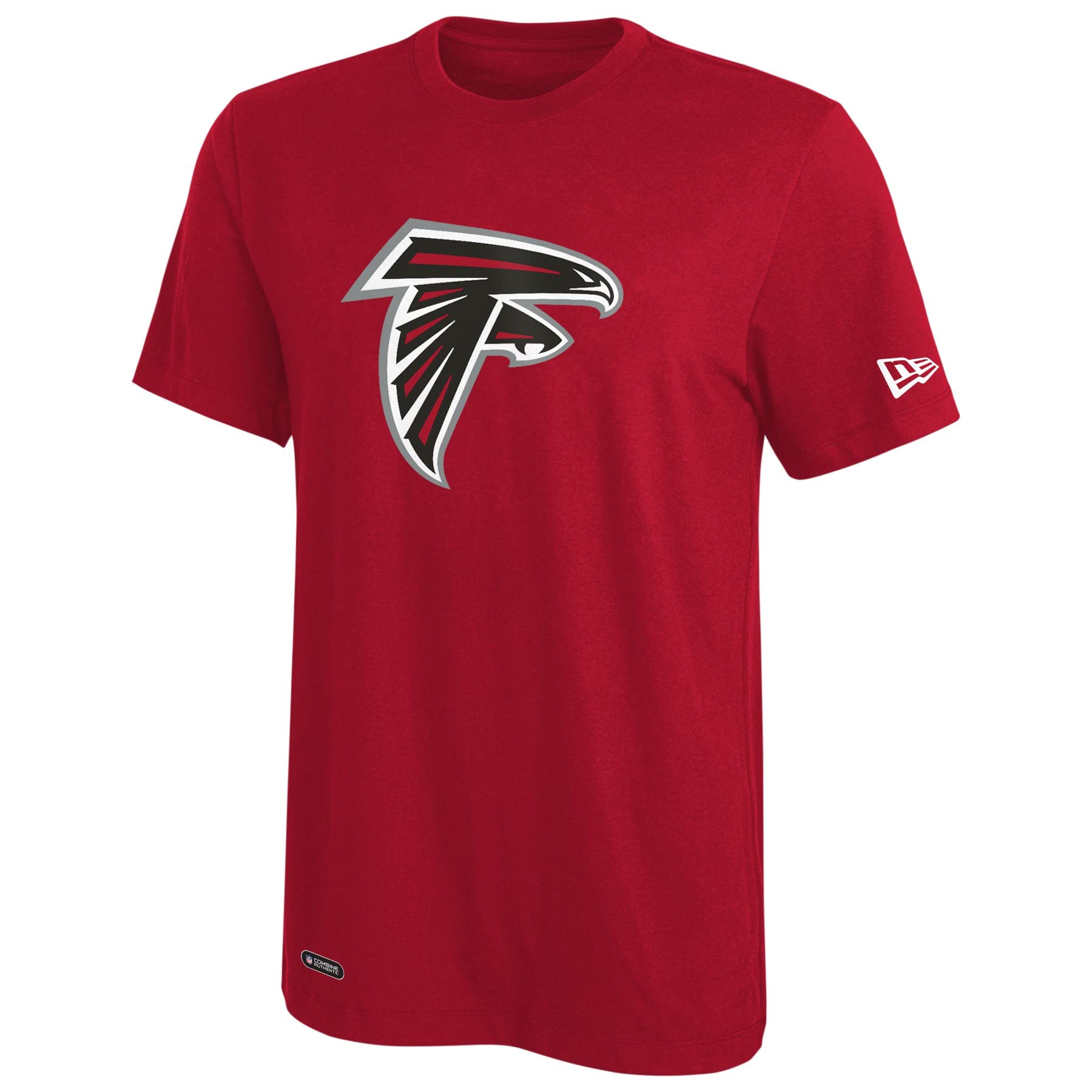 New Era NFL Men's Stadium Logo Short Sleeve T-Shirt, Atlanta Falcons, Small